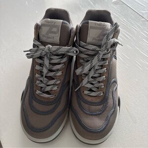 Theory Project Unisex Brown Sneakers Shoes Size EU 40